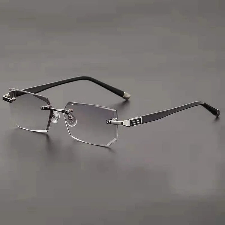 Nouvelles lunettes de lecture à double usage anti-bleu de loin et de près en saphir haute dureté