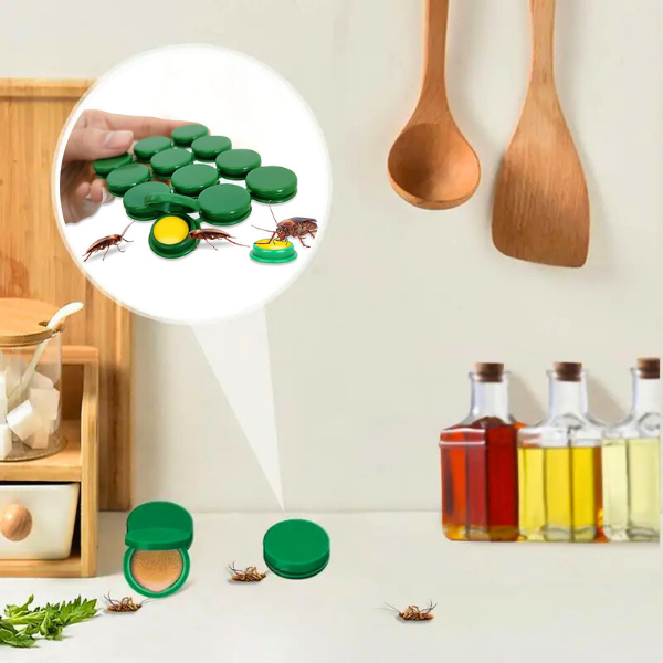 Piège à cafards et souri pour la maison et la cuisine – Lot de 12 pièces