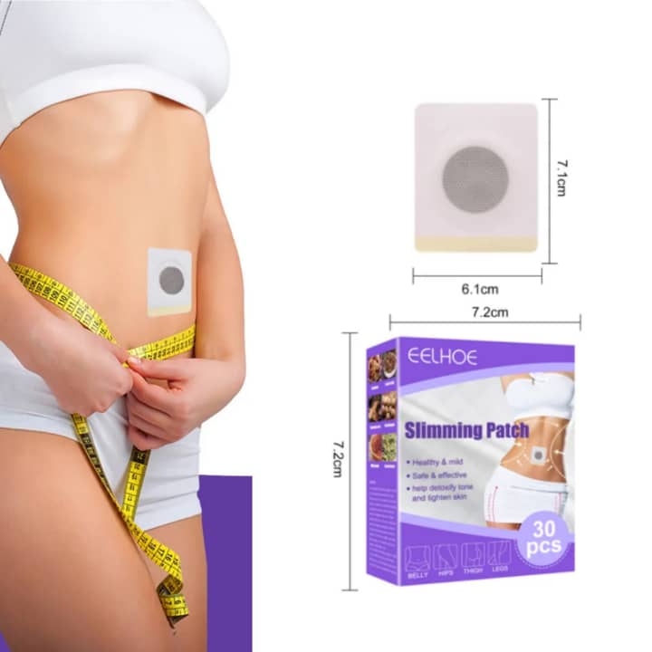 PACK DE 30 PATCHES NATUREL DEGRAISSEUR (VENTRE PLAT)