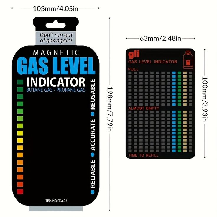 🔥 Gaz Level Indicator – Ne tombez plus jamais en panne de gaz !