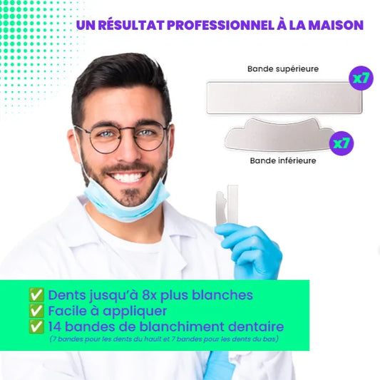 BANDES BLANCHISSANTES POUR LES DENTS