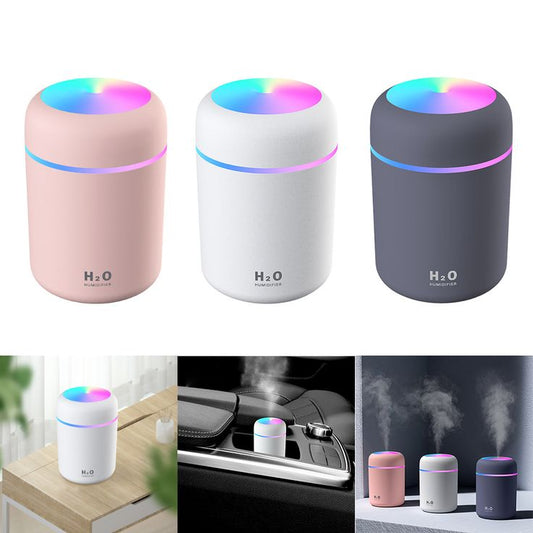 🌬️ Humidificateur LED Votre Maison, Voiture, Bureau devient plus frais grâce au  humidificateur d'air LED
