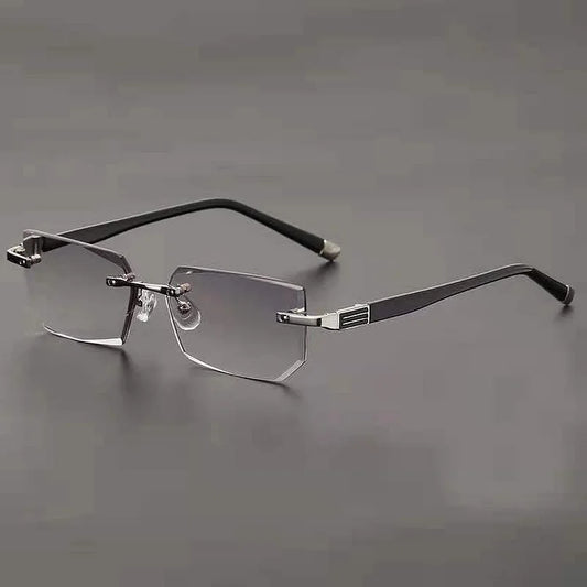 Nouvelles lunettes de lecture à double usage anti-bleu de loin et de près en saphir haute dureté